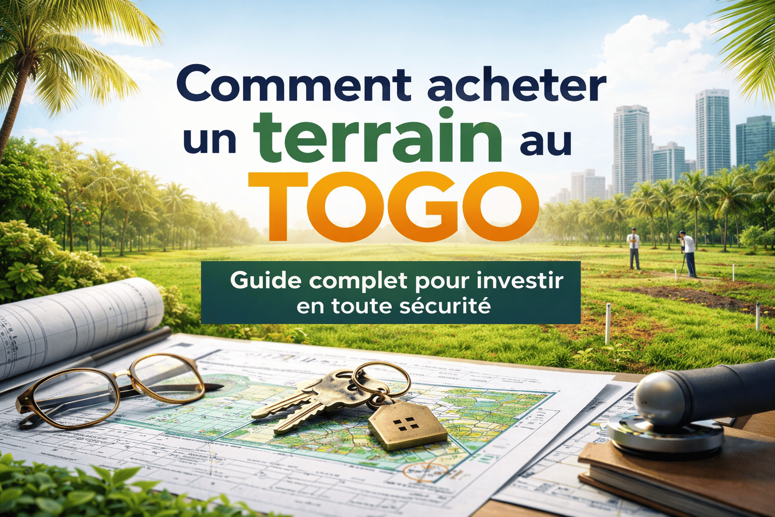Image mise à avant pour illustrer l'article " comment acheter un terrain au Togo