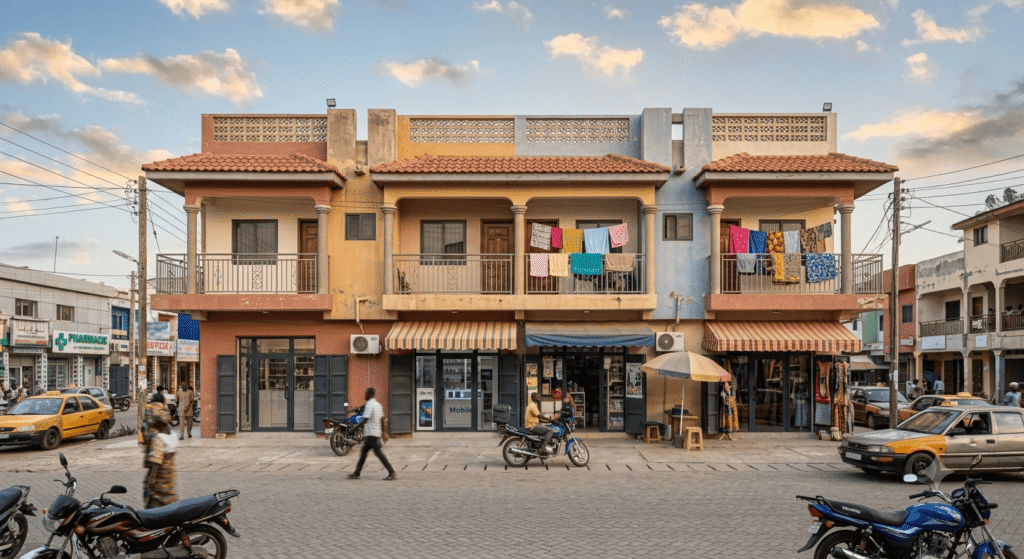 le bien immobilier mixte ou spécial